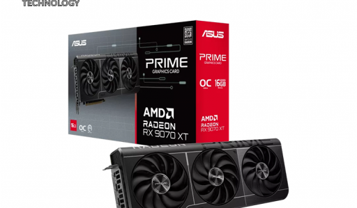 ASUS Prime Radeon™ RX 9070 XT OC Edition 16GB GDDR6 Graphics card